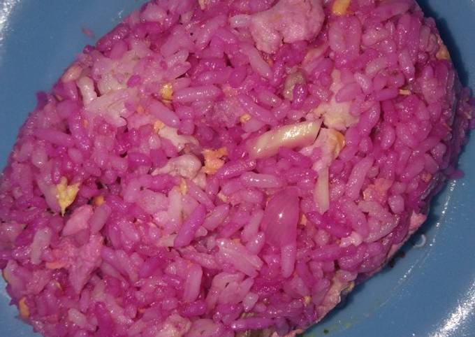 How to Prepare Yummy Nasi goreng buah naga MPASI 23 bulan