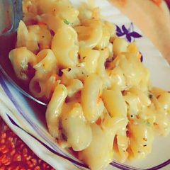Creamy macaroni A picture of Creamy macaroni.