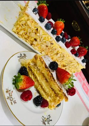 O poză a rețetei Millefeuille 🍓🫐🍓🫐.