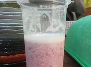 Gambar jus stroberi tanpa susu