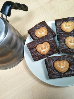 Foto resep Shiny Fudgy Brownies #pr_browniesdcc