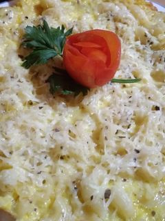 Foto resep Makaroni Omelette