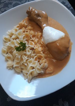 Csirkepaprikás recept fotója