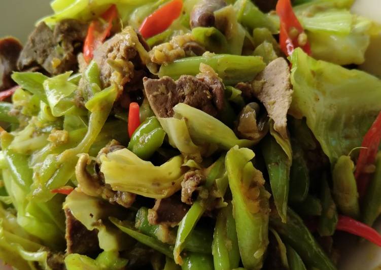 Resep Tumis Buncis Ati Ampela, Menggugah Selera