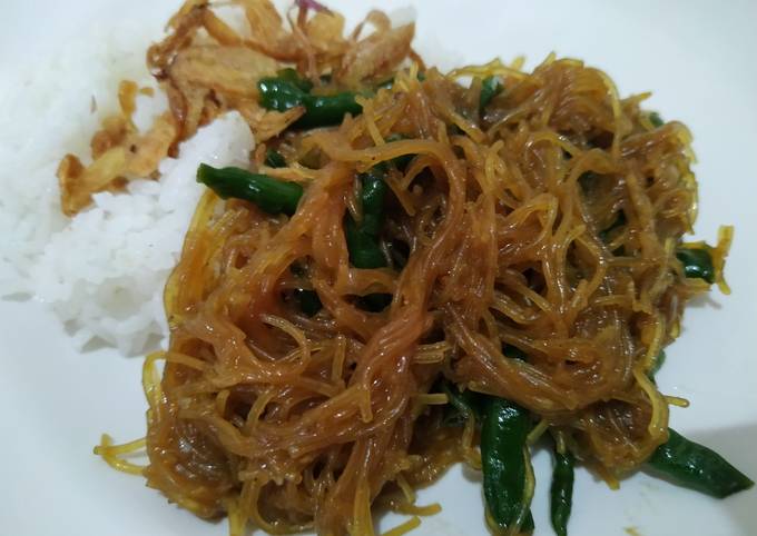 Resep: Besengek Soun Cabai Hijau Yang Enak