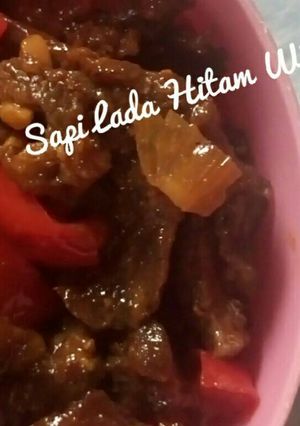 Foto resep Sapi Lada Hitam