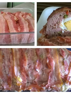 Una foto de Pan de carne relleno
