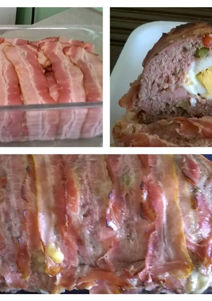Una foto de Pan de carne relleno
