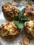 Papas rellenas de carne