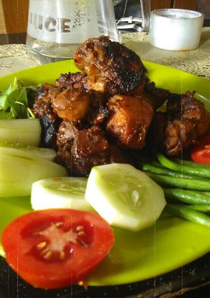 Foto resep Ayam bakar kecap pedas