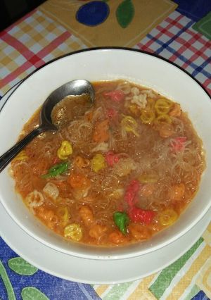 Foto resep Seblak kerupuk bihun