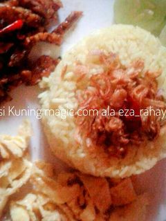 Foto resep Nasi kuning/nasi uduk kuning