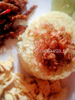 Foto resep Nasi kuning/nasi uduk kuning