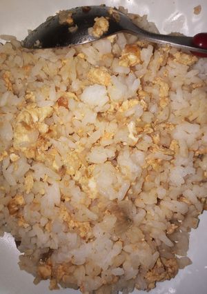 A picture of Egg rice.