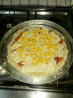 Una foto de Pizza de avena