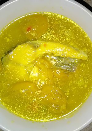 Foto resep Ikan mas kuah asam rimbang
