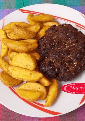 Φωτογραφία της συνταγής @ Μπιφτεκάκι ζουμερό @
