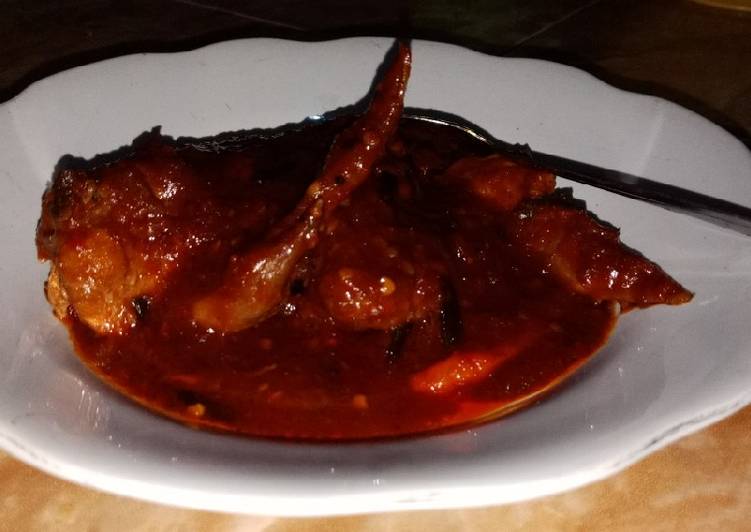 Resep Ayam masak merah Lezat