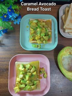 Foto resep Caramel Avocado Bread Toast