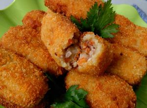Foto resep Kroket kentang isi ayam gampang dan enak