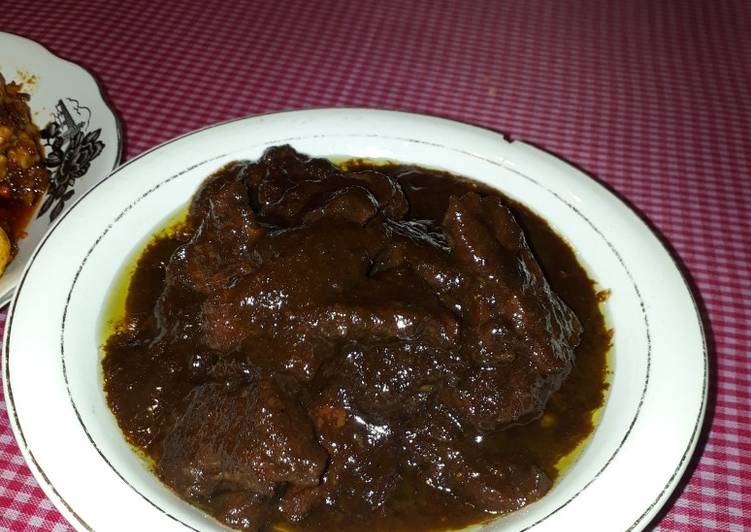 Malbi daging sapi khas palembang