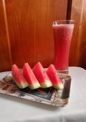 Foto resep Smooties semangka mint