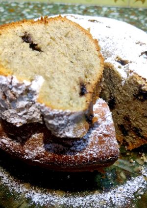Una foto de Budín de banana