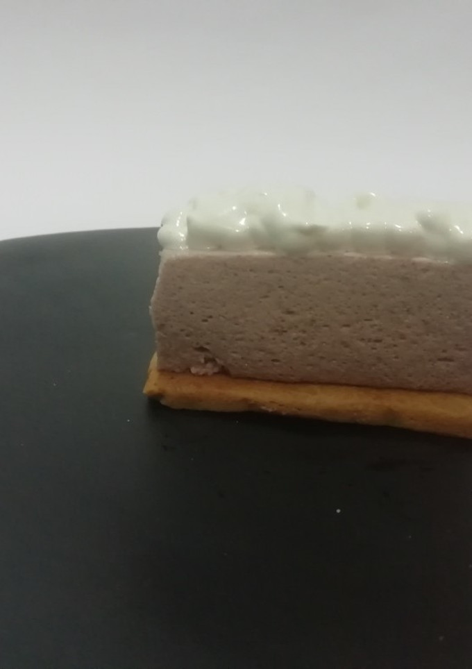 Una foto de Crema montada de limón