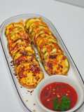Korean Style Zucchini Slice Pan Fried - Hobak Jeon 호박전