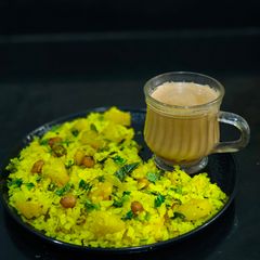 A picture of Batata Poha.