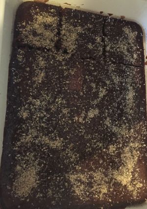 صورة لوصفة كيكة شوكولاتة بالجزر🥕🎂