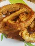 Chicharrón crujiente hecho en casa