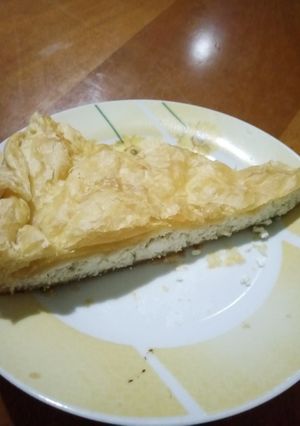 Φωτογραφία της συνταγής Εύκολη τυρόπιτα με σφολιάτα