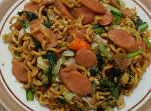 Foto resep Mie goreng pedas manis