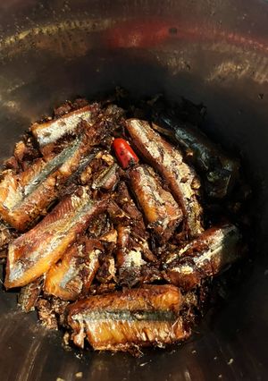 Hình của món Cá kìm kho gừng.