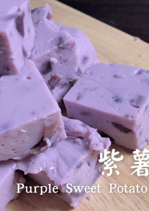 紫薯雪花糕 的食譜成品照片