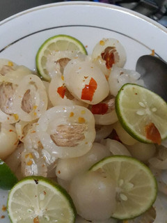Foto resep Asinan rambutan kuah pedas