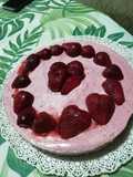 Cheesecake de frutilla reducido en calorías 🍓y súper fácil!
