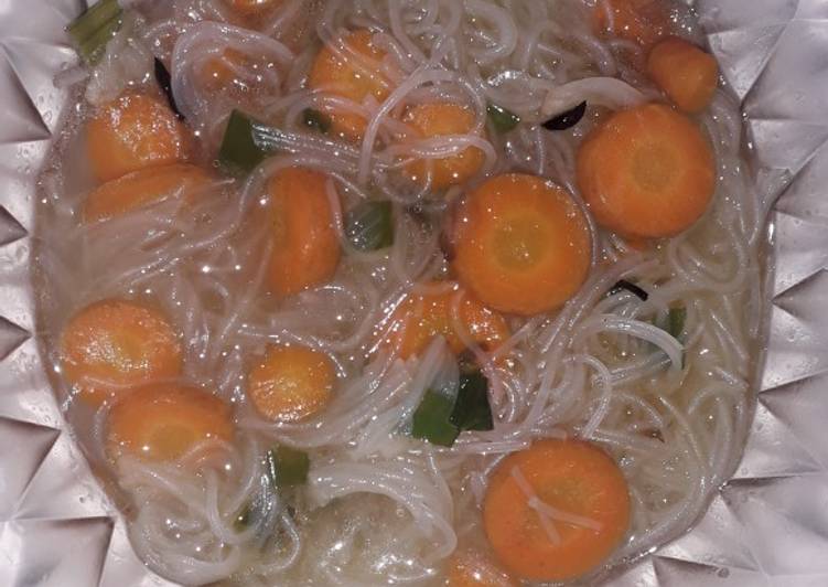 Resep Sayur bihun wortel Lezat