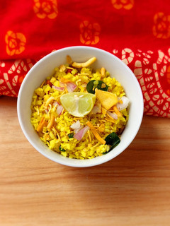 A picture of Kanda poha.