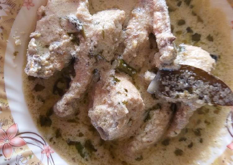 Step-by-Step Guide to Prepare Homemade Whaite chicken qorma