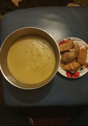 A picture of Slow cooker Chicken in Curry Sauce.