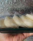 Bánh dày truyền thống làm từ xôi nếp