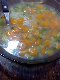 Una foto de Sopa arroz