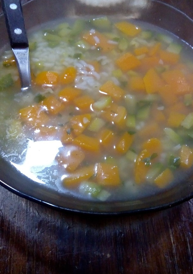 Una foto de Sopa arroz