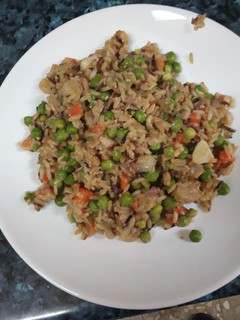 Una foto de Arroz chino