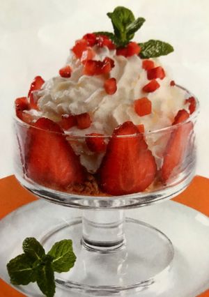 Foto principal de Copa de fresas con nata