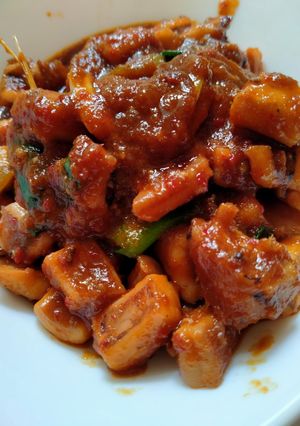Foto resep Cumi cumi pedas manis
