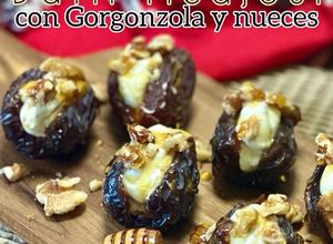 Foto principal de Dátil Medjoul con gorgonzola y nueces