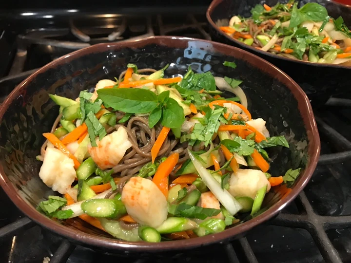 Easy Steps to Make Super Quick & Easy Asian Inspired Cold Noodle Salad the So Delicious Makes you drool